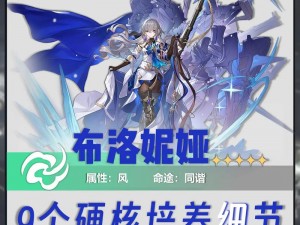 崩坏星穹铁道布洛妮娅全面解析：技能效果与实战应用介绍