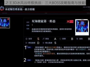 万王之王3D冰风谷终极挑战：三大BOSS攻略指南与技能详解