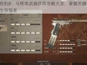 生化危机8：马格南武器获取攻略大全，掌握关键步骤，成为生存强者