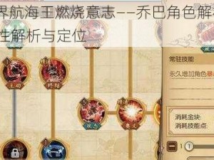 新世界航海王燃烧意志——乔巴角色解析：SSR特性解析与定位