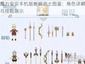 魔力宝贝手机版蜥蜴武士图鉴：角色详解与技能展示