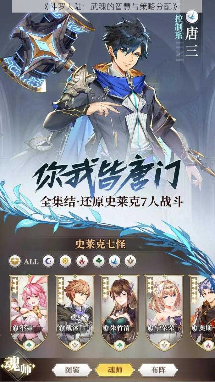 《斗罗大陆：武魂的智慧与策略分配》