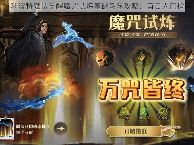 哈利波特魔法觉醒魔咒试炼基础教学攻略：首日入门指南