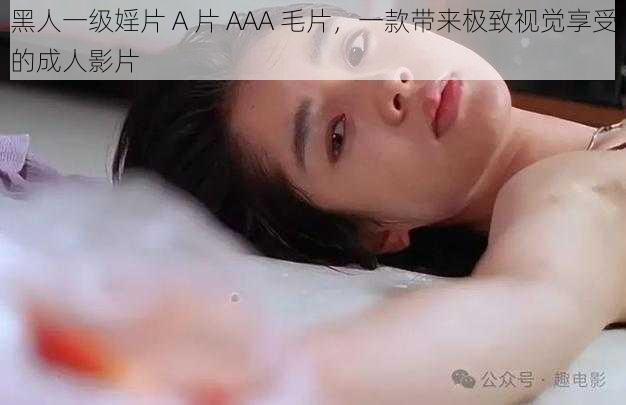 黑人一级婬片 A 片 AAA 毛片，一款带来极致视觉享受的成人影片