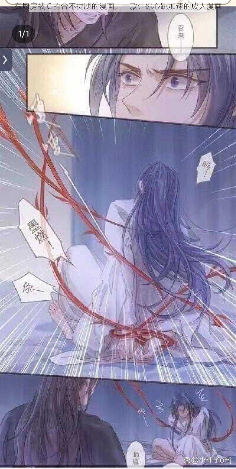 在厨房被 C 的合不拢腿的漫画，一款让你心跳加速的成人漫画