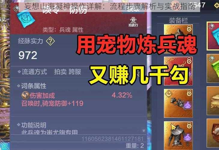 妄想山海凝神操作详解：流程步骤解析与实战指南