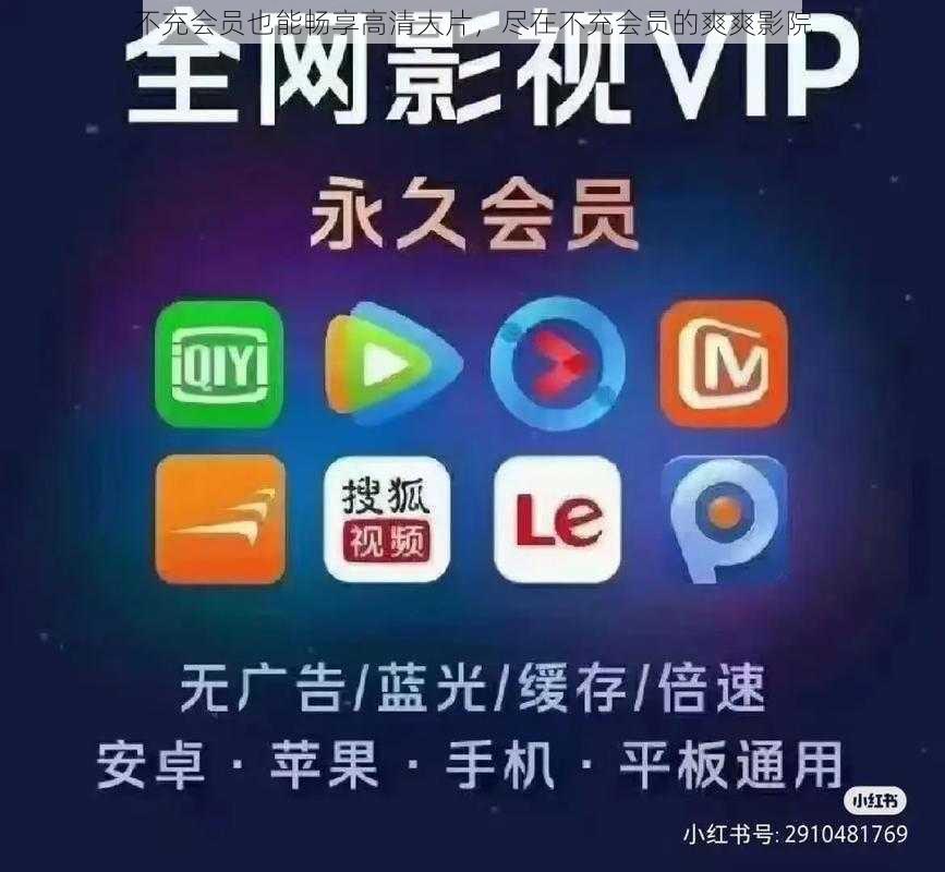 不充会员也能畅享高清大片，尽在不充会员的爽爽影院