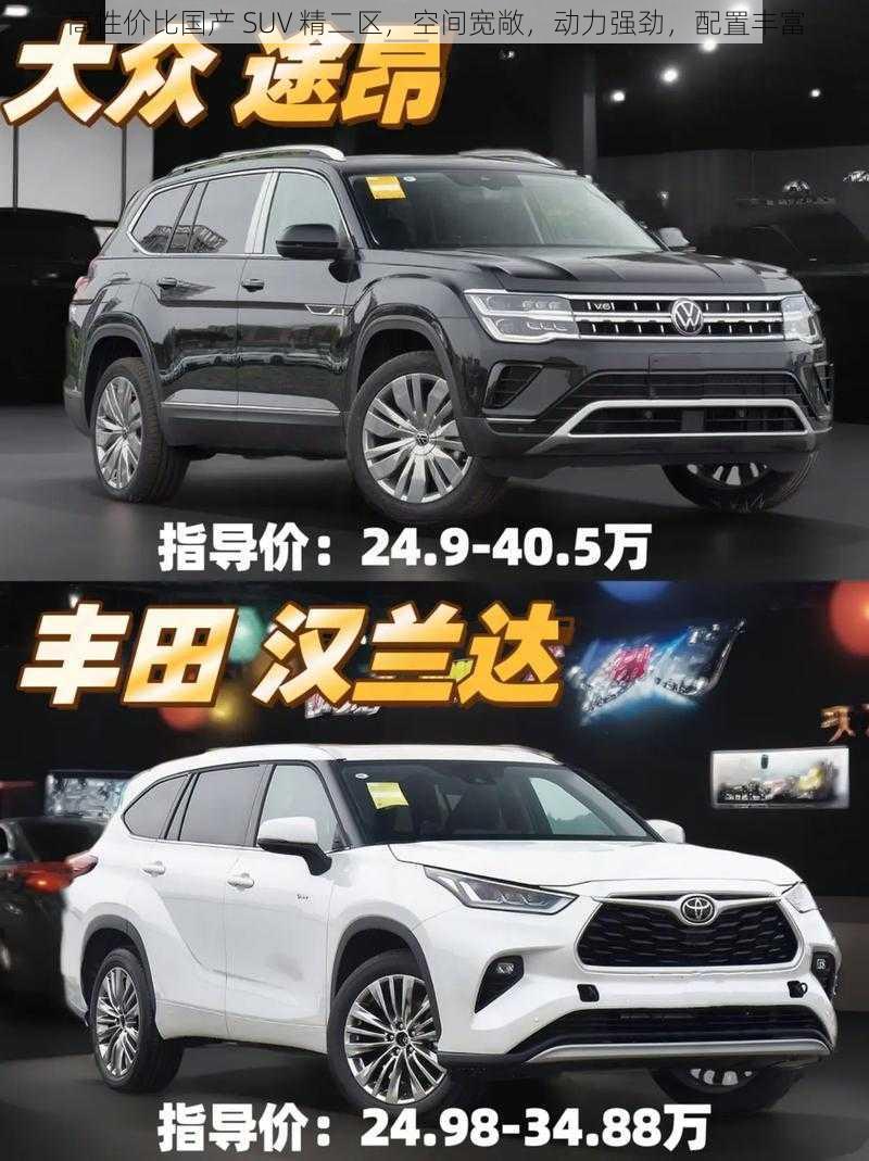 高性价比国产 SUV 精二区，空间宽敞，动力强劲，配置丰富