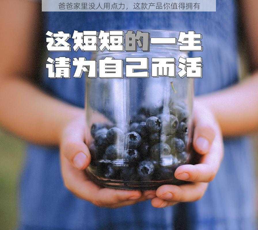 爸爸家里没人用点力，这款产品你值得拥有