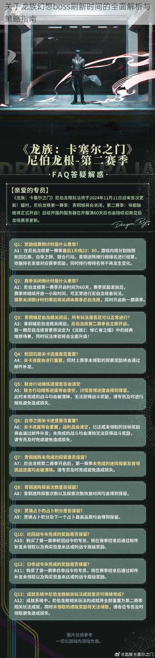 关于龙族幻想boss刷新时间的全面解析与策略指南