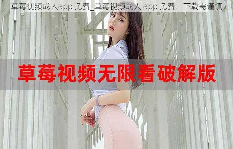 草莓视频成人app 免费_草莓视频成人 app 免费：下载需谨慎