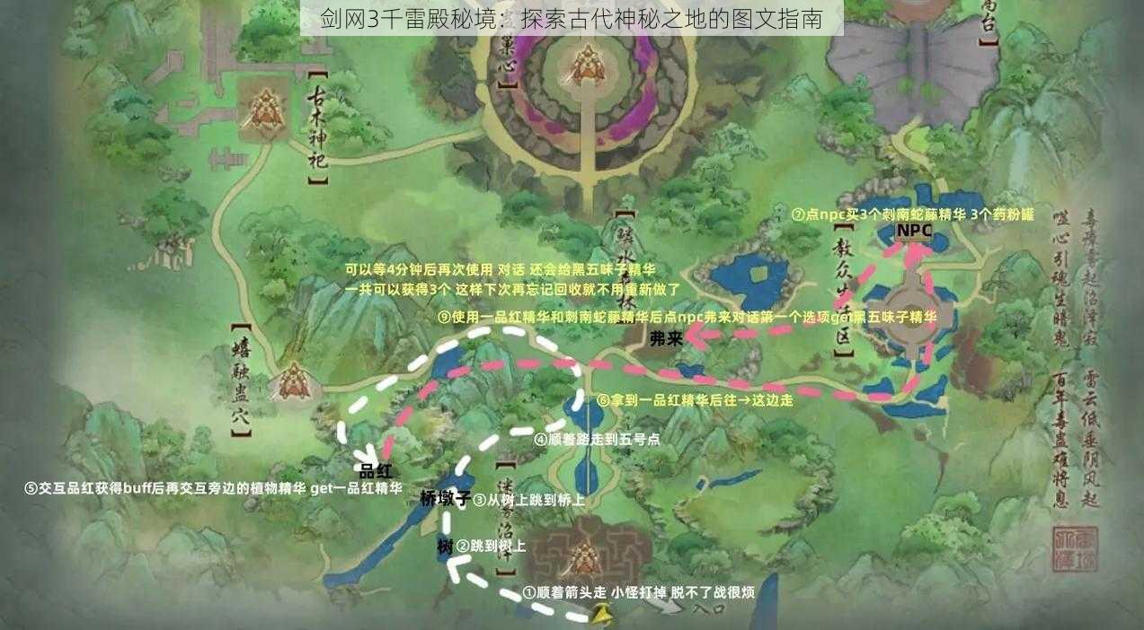 剑网3千雷殿秘境：探索古代神秘之地的图文指南