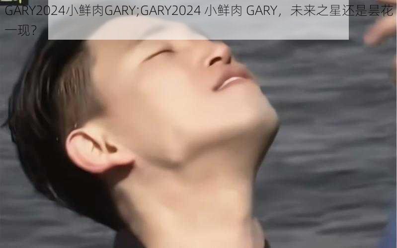 GARY2024小鲜肉GARY;GARY2024 小鲜肉 GARY，未来之星还是昙花一现？