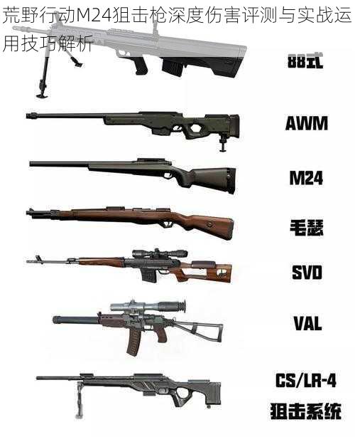 荒野行动M24狙击枪深度伤害评测与实战运用技巧解析