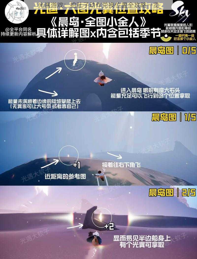 光遇游戏：拍肚子动作兑换位置全攻略一览