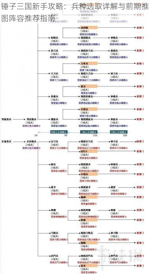 锤子三国新手攻略：兵种选取详解与前期推图阵容推荐指南