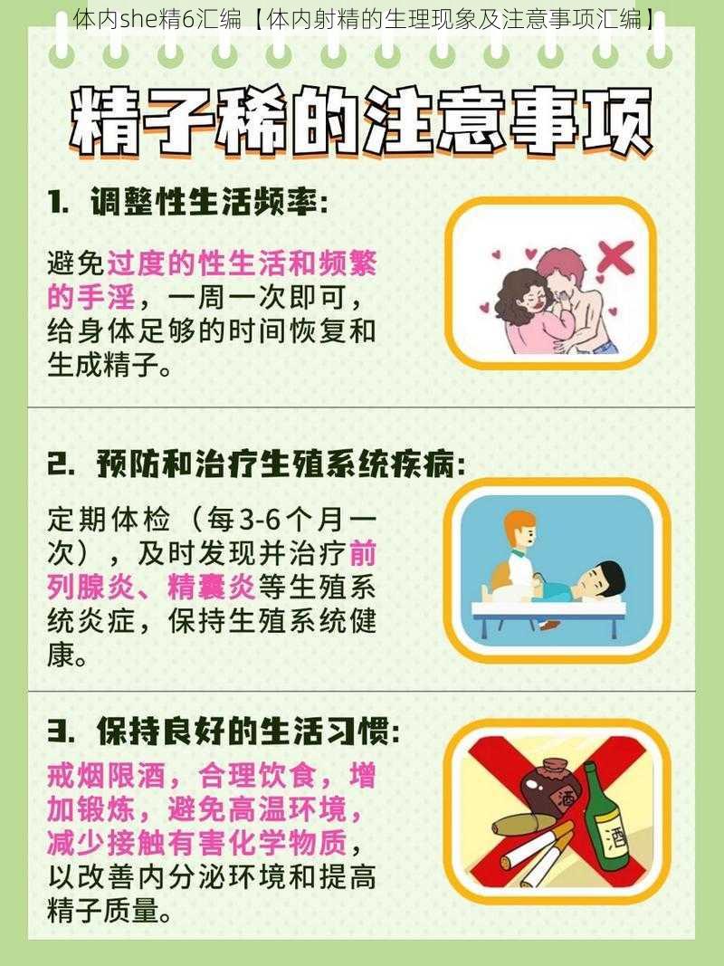 体内she精6汇编【体内射精的生理现象及注意事项汇编】