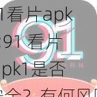 91看片apk1;91 看片 apk1是否安全？有何风险？