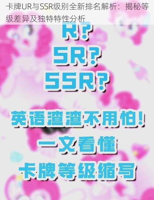 卡牌UR与SSR级别全新排名解析：揭秘等级差异及独特特性分析