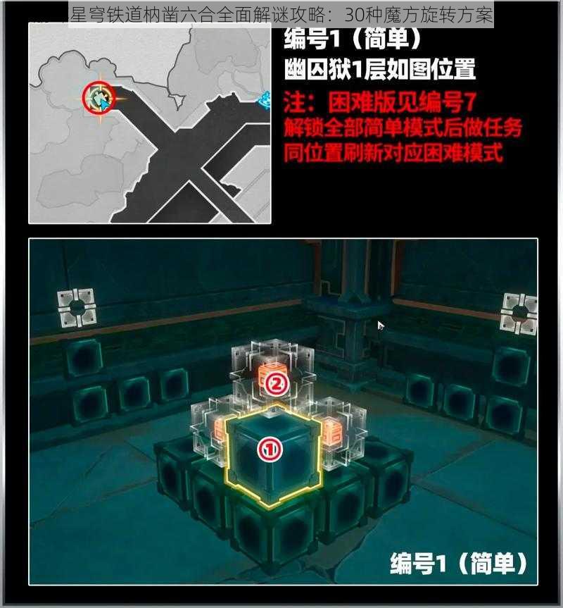 崩坏星穹铁道枘凿六合全面解谜攻略：30种魔方旋转方案详解