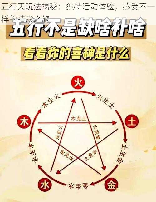 五行天玩法揭秘：独特活动体验，感受不一样的精彩之旅