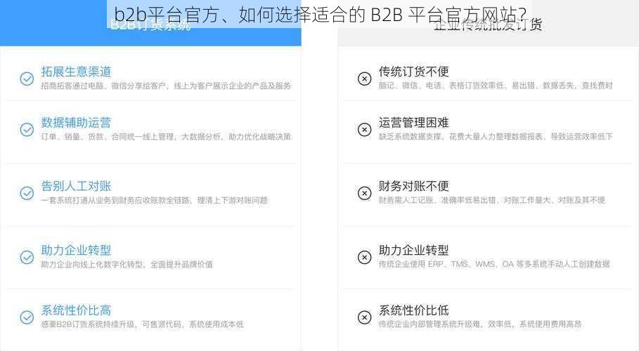 b2b平台官方、如何选择适合的 B2B 平台官方网站？