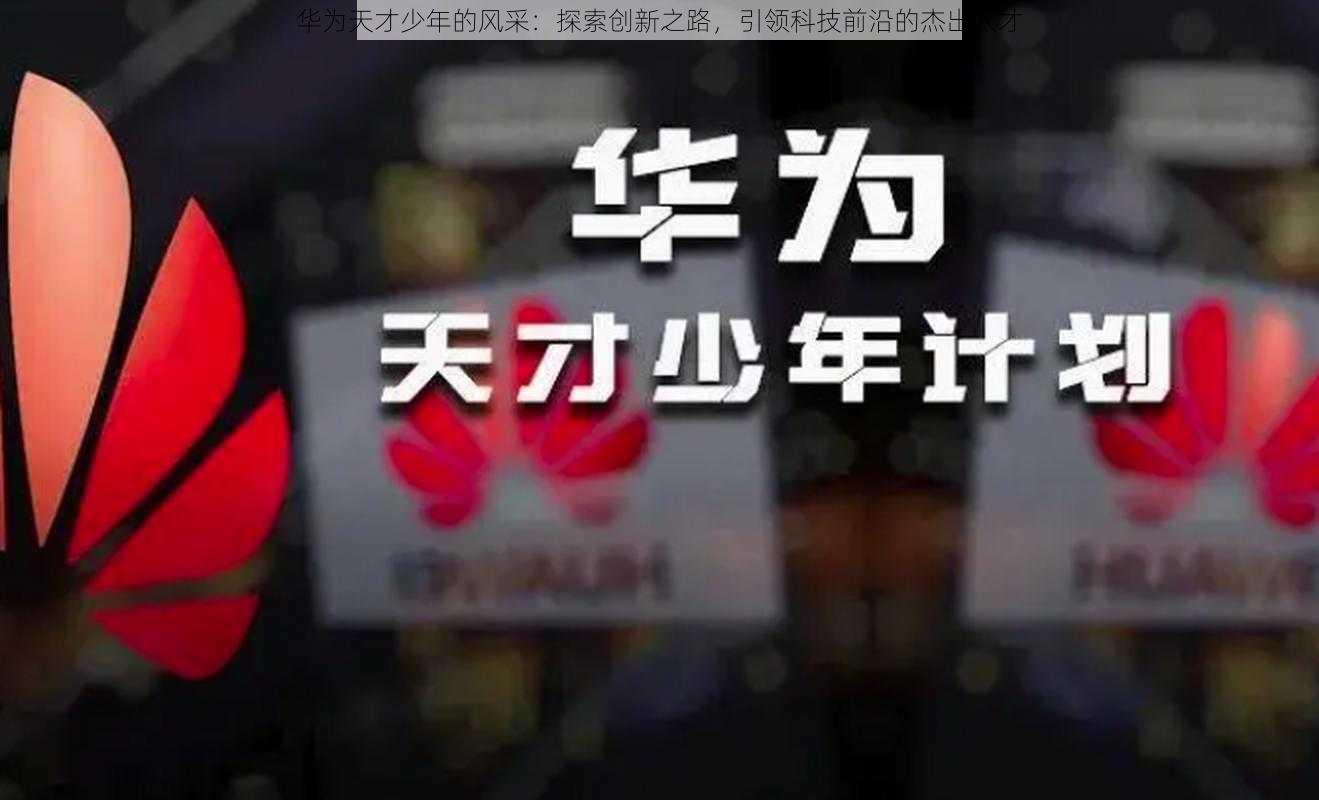 华为天才少年的风采：探索创新之路，引领科技前沿的杰出人才