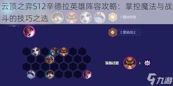 云顶之弈S12辛德拉英雄阵容攻略：掌控魔法与战斗的技巧之选