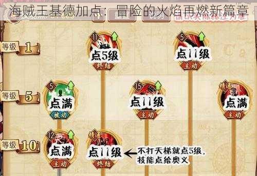 海贼王基德加点：冒险的火焰再燃新篇章